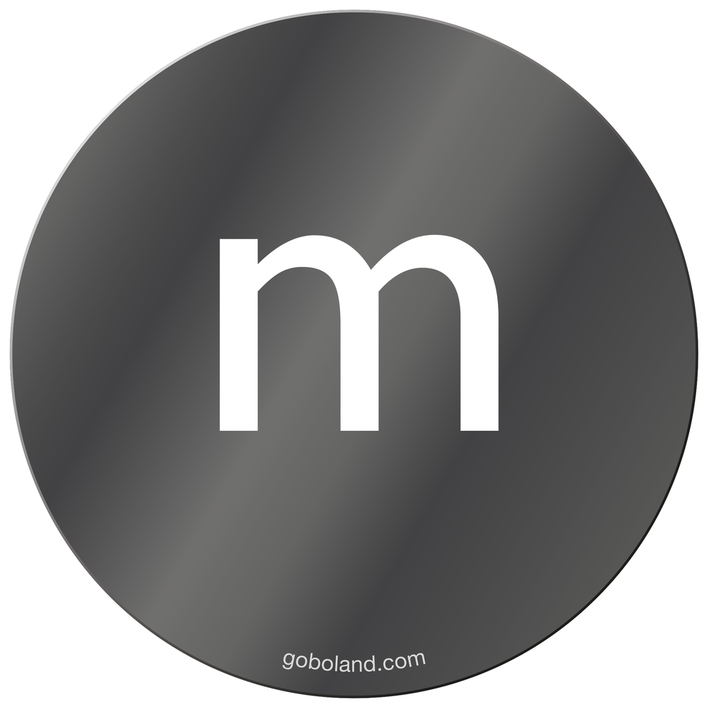 1 600 213 - Lowercase M