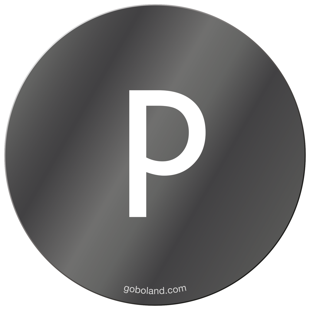 1 600 216 - Lowercase P